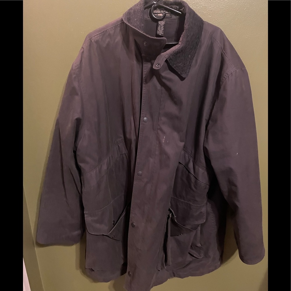 mens banana republic trench coat